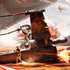 Imperial holdouts battle New Republic ground forces on Jakku in 5 ABY, during the last major conflict of the Galactic Civil War